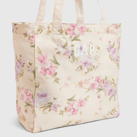 Gap × LoveShackFancy Floral Tote, Pink Floral, NWT - Picture 8 of 8